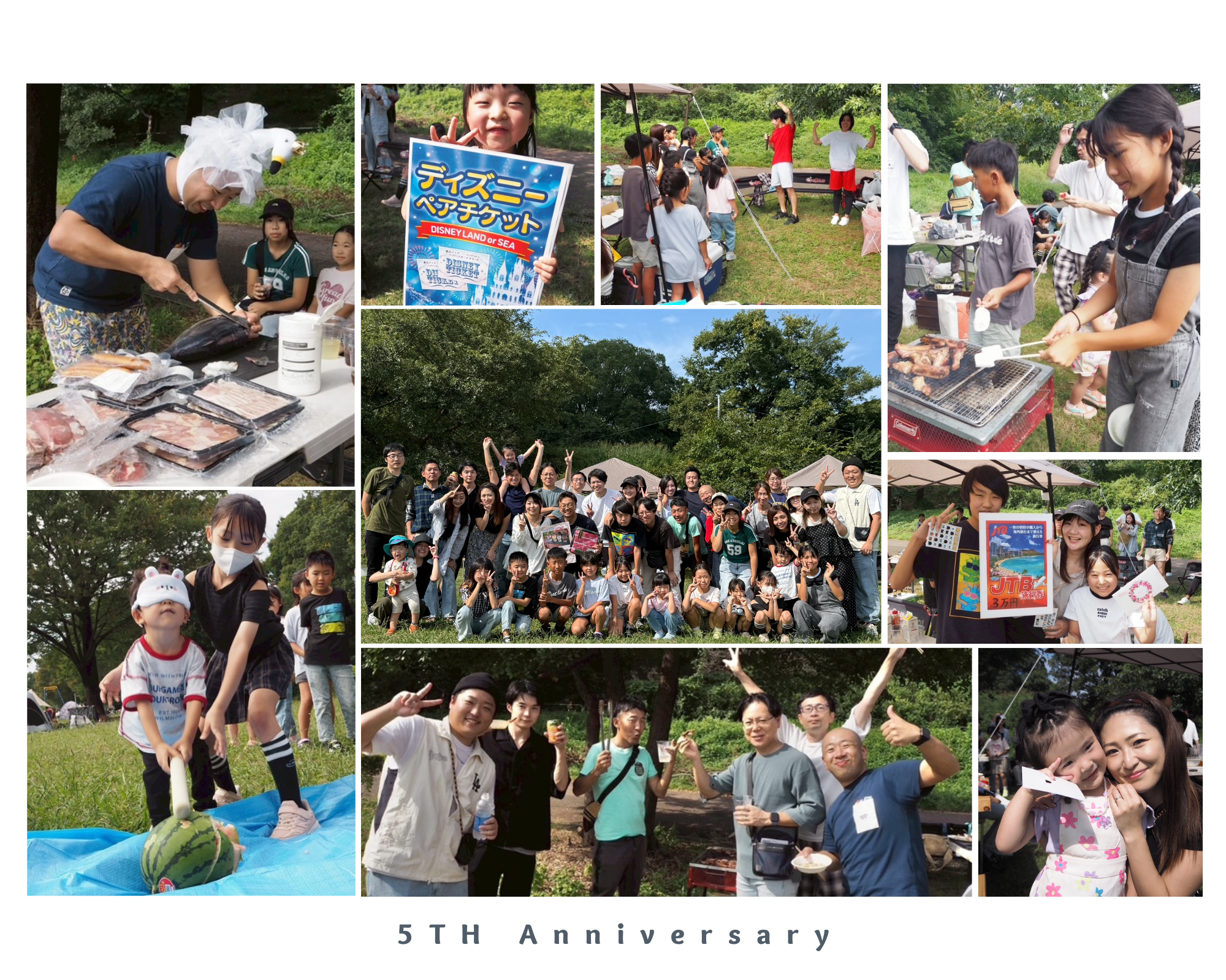 ファミリーBBQをしました